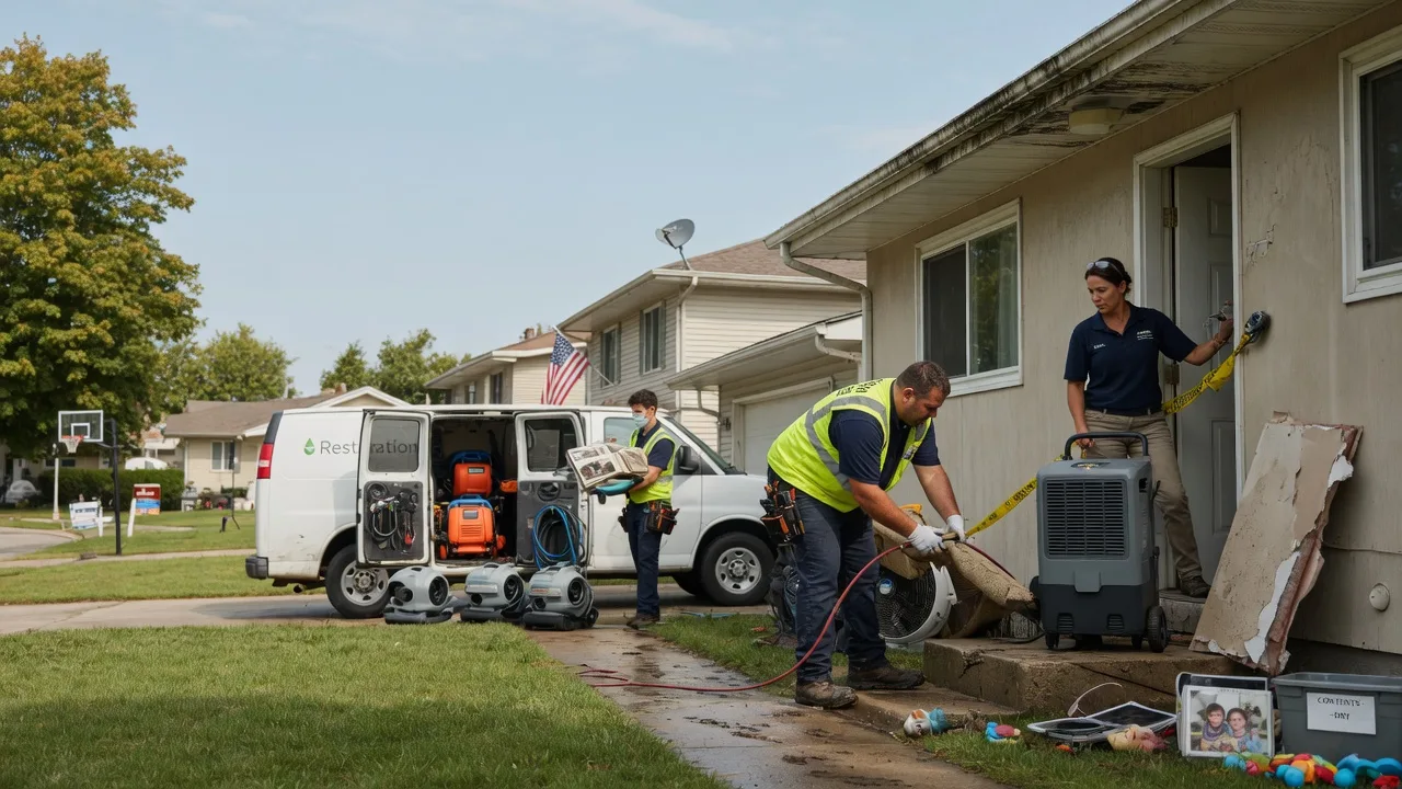 Water Damage Restoration in Dent, MN near me